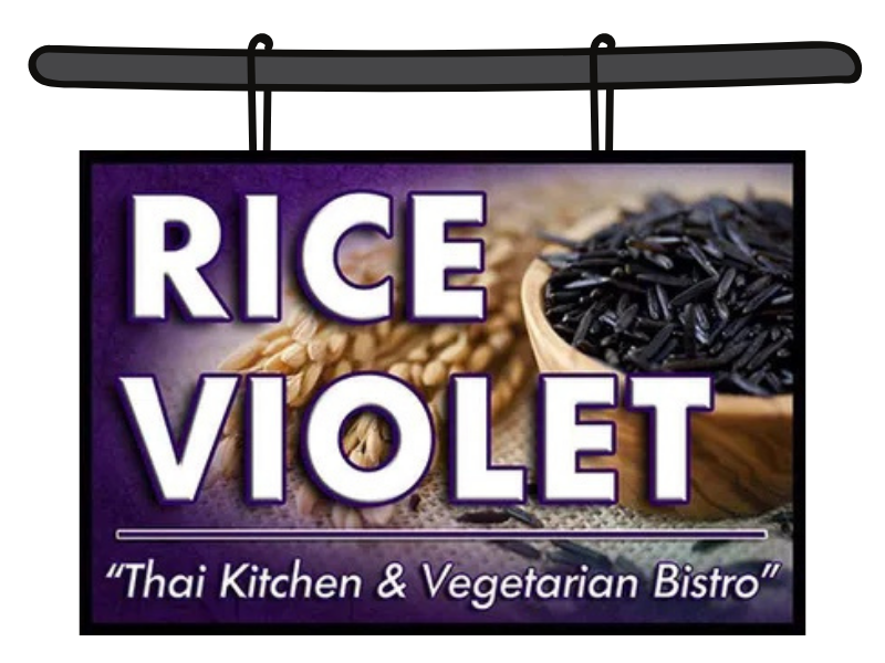 Rice Logo thai spice logo